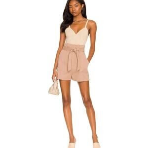 BB Dakota High Waisted Pleated Shorts  SZ 4